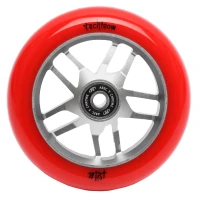 Колесо Tech Team для трюкового самоката 110*24 мм, Mist, красного цвета